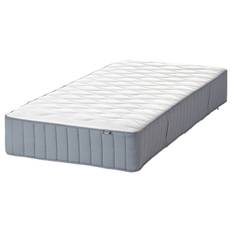 IKEA - VÅGSTRANDA springmadras med pocketfjedre, medium/lyseblå, 90x200 cm