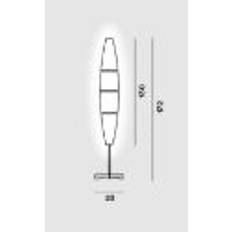 Foscarini Havana Gulvlampe H: 172 cm - Hvid