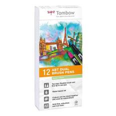Marker Tombow ABT Dual Brush 12P-2 Pastel (12)