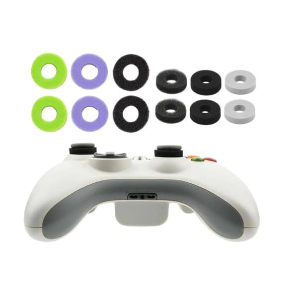 Joystick sigteringe til controllere - forbedret præcision og komfort til FPS og konkurrence, kompatibel med PS4/PS5, Xbox, Switch, Stadia, 12-pack