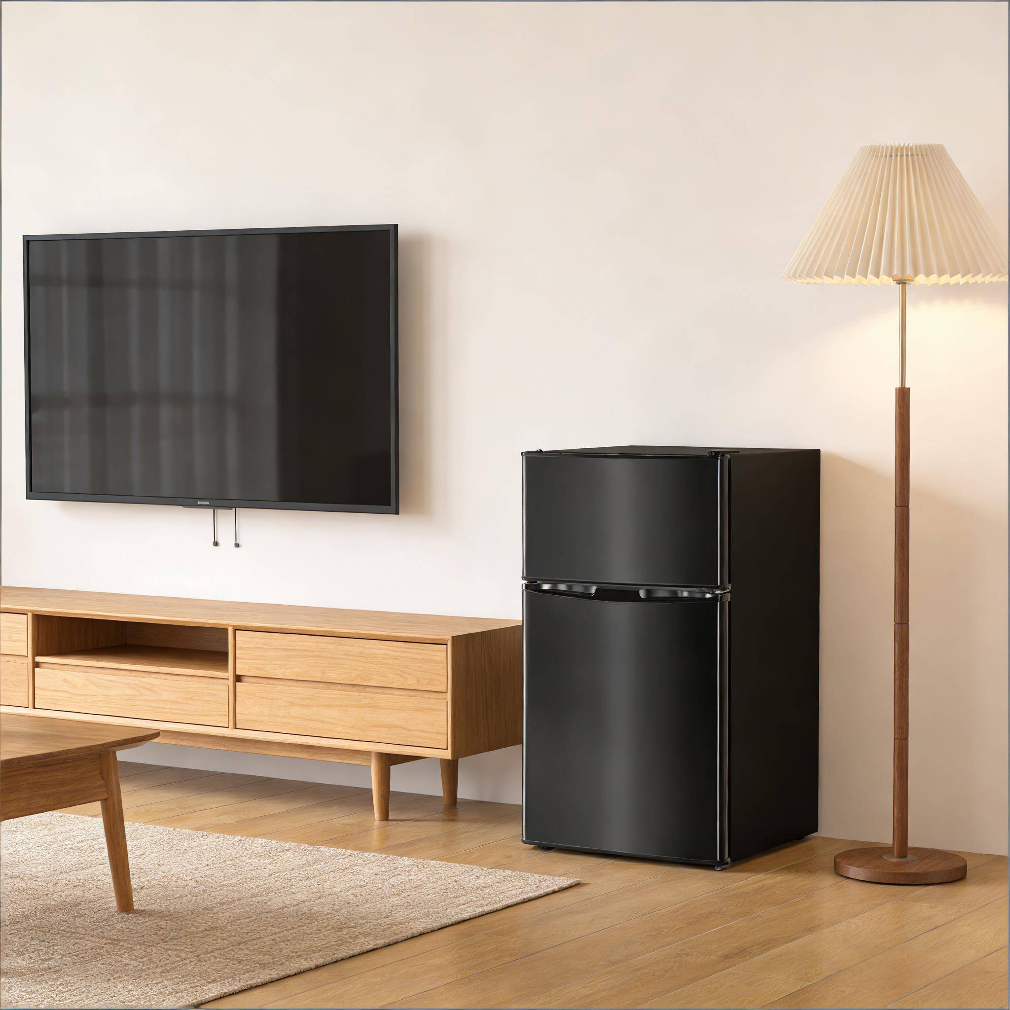 Portable Mini Fridge,Home Office Compact Refrigerator