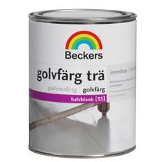 Beckers Golvfärg Trä