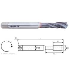 BAER Gängtapp UNiTap HSSE-TiAlN 40° RSP M-gängor (Välj gänga: M20)