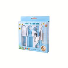 TEMU 6pcs/set Baby Healthcare & Grooming Kit - Baby Safety Set With Comb, Brush, Baby Nail Clippers, Baby Nail Trimmer Set Health Care Set For Newborn Infant Toddlers