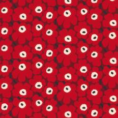 Marimekko Pieni Unikko Mörkröd Tyg