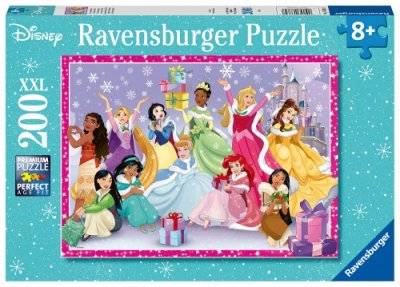 Ravensburger - Puslespil 200 XXL Disney Princess A Magical Christmas