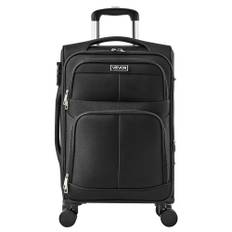 VEVOR 51 cm blød, udvidelig kuffert med spinnerhjul, sort