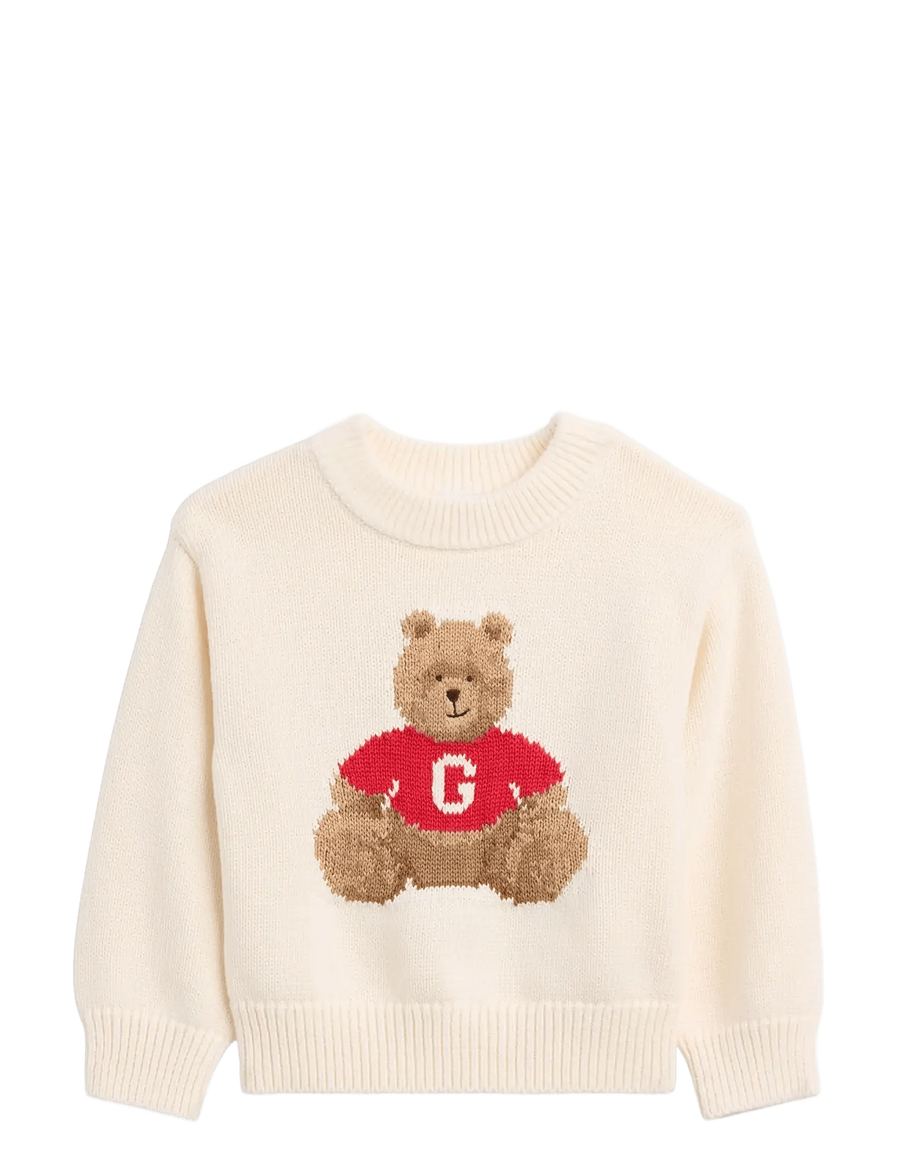 GAP Baby & Toddler Crewneck Sweater | Cream | 80/86