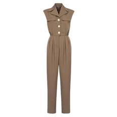 Balmain, Jumpsuits & Playsuits, Dam, XS, Kortärmad ulloverall