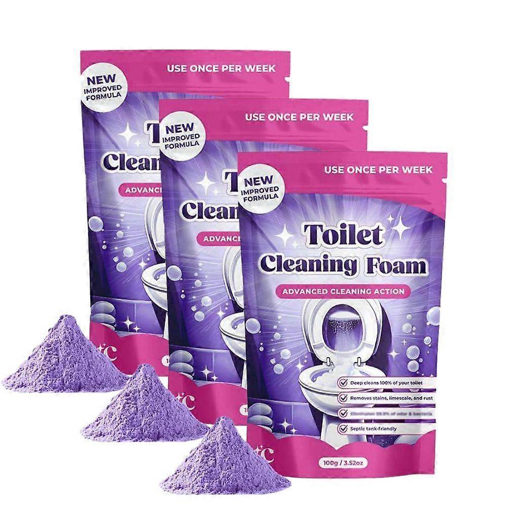 1-5x Fizzclean Toalettskumrengöring, Insta-Action Fizzclean Skumrengöring