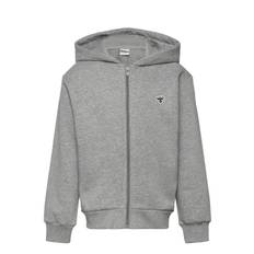 HUMMEL Hmljr Loose Zip Hoodie Bee |Grey |122/128
