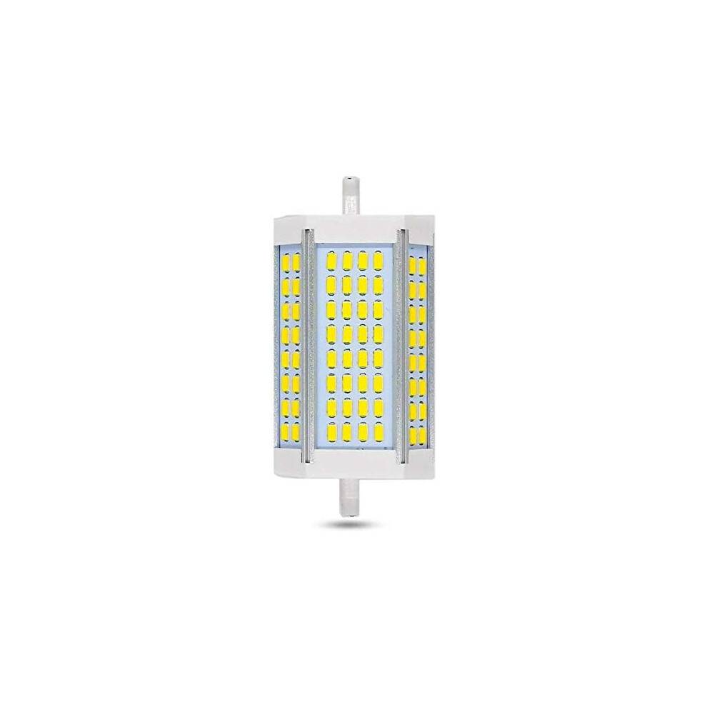 30W J118LED projektør, flyaluminiumssokkel R7S pære til sikkerheds- og værkstedsbelysning, lang levetid, dæmpbar 6000K kold hvid udskiftning (118