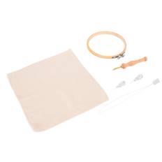 Punch Needle Kit Premium Material Easy to Hold Convenient High Durability Embroidery Needle Kit