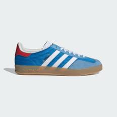 Adidas GAZELLE INDOOR Bright Blue Sneakers ORIGINALS Unisex IF9643 Bright Blue/Footwear White/Gum 39.3