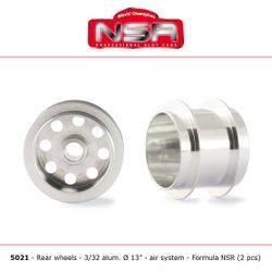 NSR - 3/32 Wheels - Rear Ø 13x10mm - Ultralight & very accurate (x2)