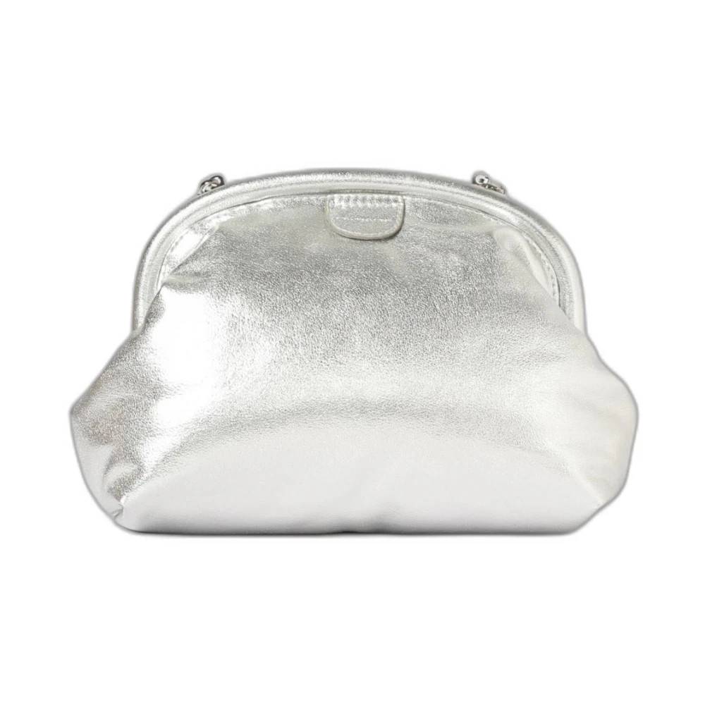 Stella McCartney Falabella Soft Clutch - Tasker - Dame - Grå - ONE SIZE - Uld