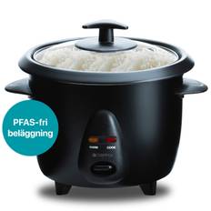 Champion Riskokare Mini Ceramic 0,6L Svart