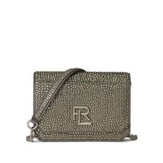 Ralph Lauren Collection - väska med strass - dam - mullbärssilke/Viskos/Lammskinn - one size - Grå