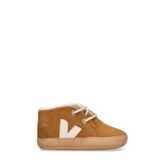 Suede Pre-walker Shoes - Brown - 17