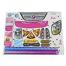 Barbie reservdelar husbil lekset - FBR34 ~ ersättningsetiketter/klistermärken ~ set B