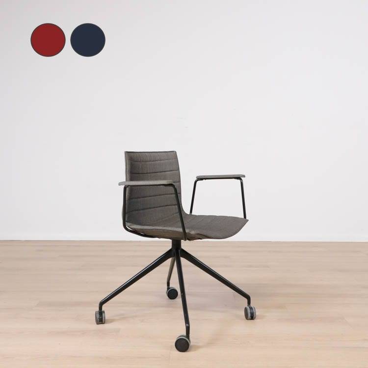 Konferensstol Catifa 46 Trestle  Swivel - Mörkblå