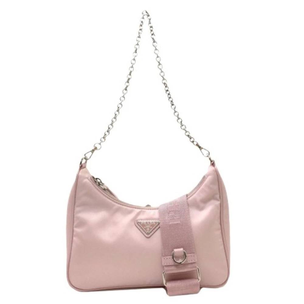 Prada Vintage - Pre-owned Vintage Pouch Axelremsväska Vintage - Dam - ONE Size - Nylon