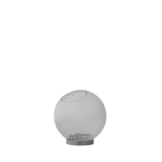 AYTM GLOBE BUBBLES Vase Ø17 Klar/Sølv