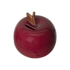 Ferm Living Æble Sparebøsse Deep Red