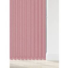 Måttbeställda Lamellgardiner - Rosa - Semitransparent snabb leverans