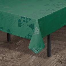 Natale Damask Dug fra Juna - 150x320 cm - Grøn