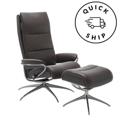 Fåtölj Stressless Tokyo Star + pall - QUICKSHIP