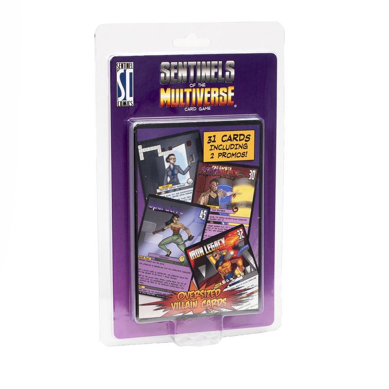 Sentinels of the verse: Oversized Villain Character Cards - Card...