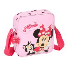 Minnie Mouse Naiv Rosa Axelväska - 16 x 18 x 4 cm