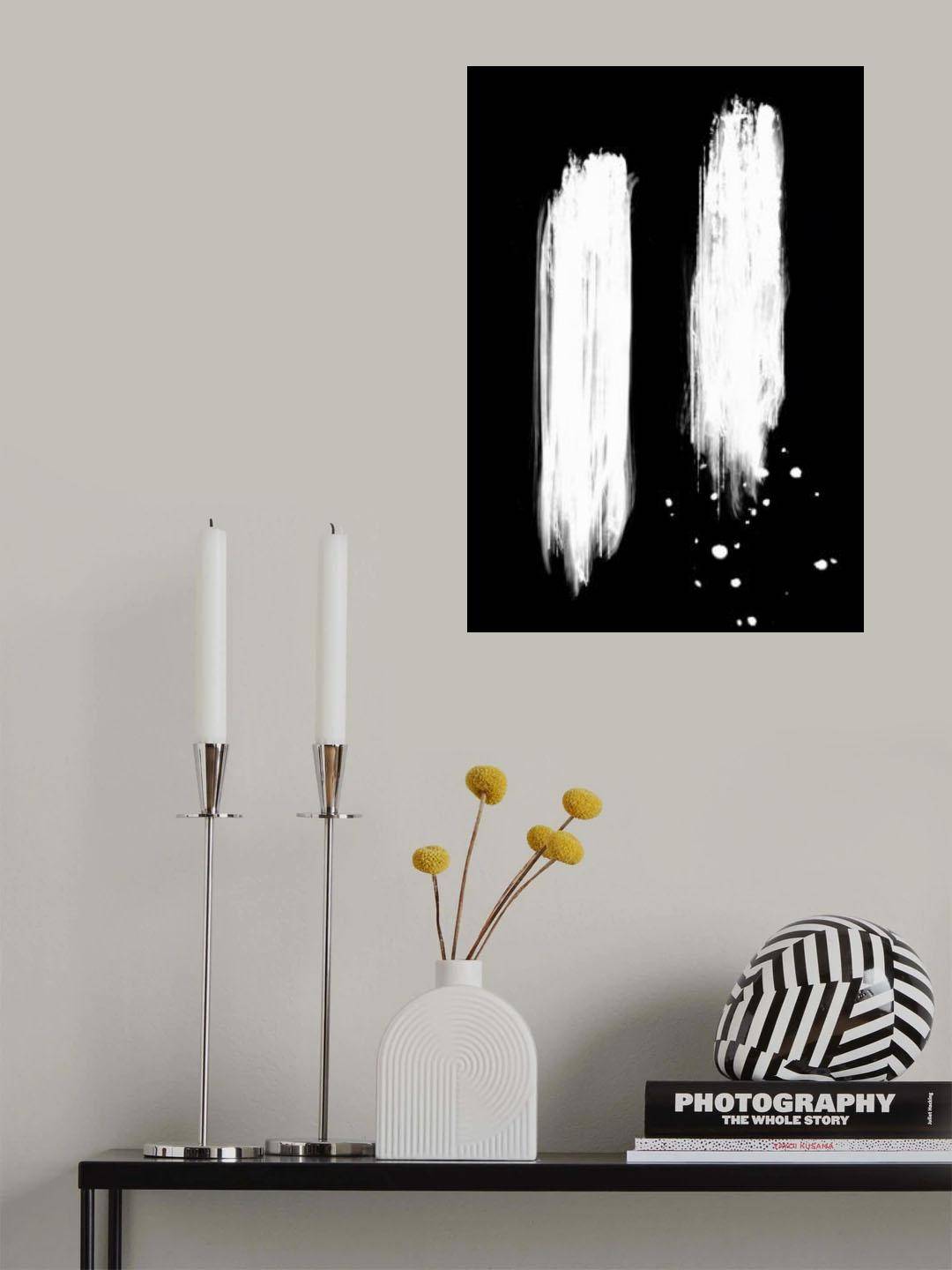 negatives_006_strokes Poster och Canvastavla - Canvas 50x70 cm