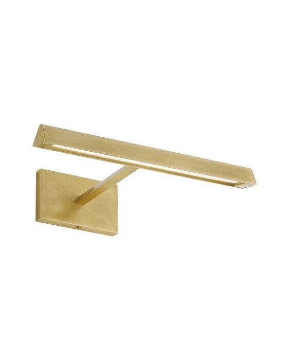Visual Comfort Dessau 12" tavelbelysning mässing - Guld / Brun (H: 7.62cm x B21.84cm)