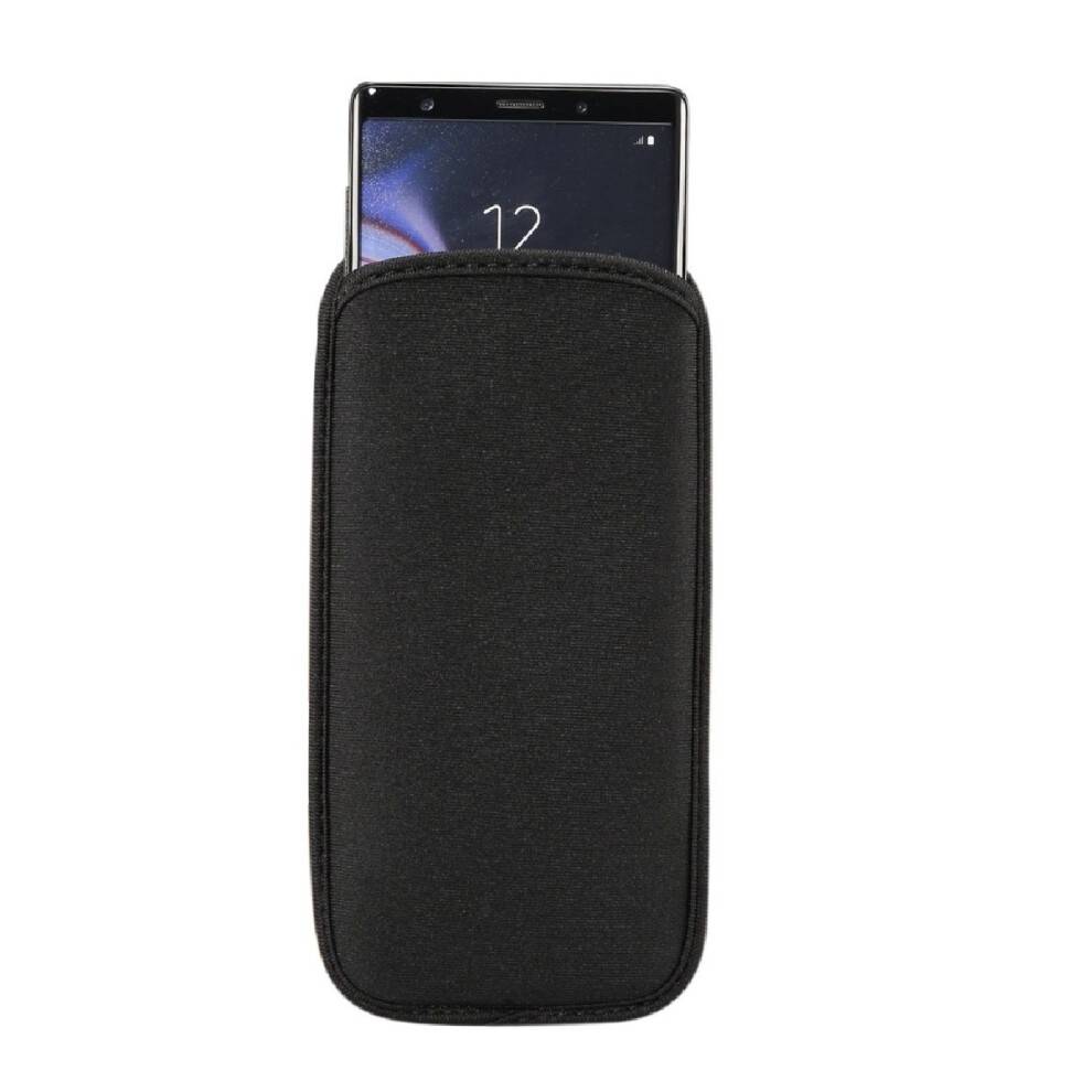 DFV mobile - Neoprenfodral i strumpmodell kompatibelt med Zebra TC26 (2020) - Svart