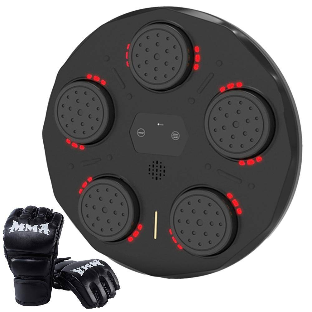Smart Music Boxing Machine Boxing Kids LED Lighted Sandbag Relaxing Reaction Training Target for Boxing Sports Agility Reaction Style C