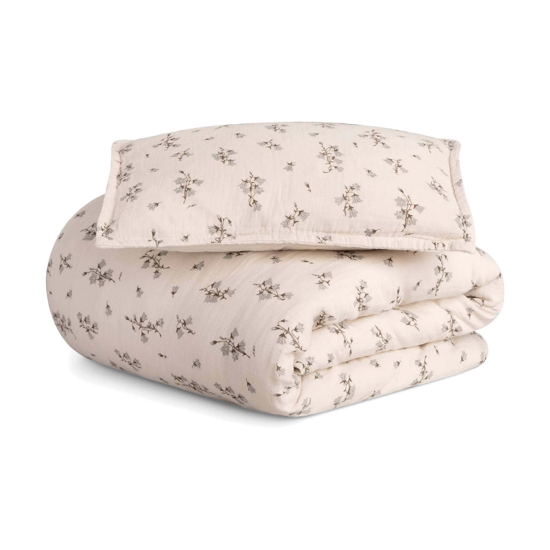 Garbo&Friends Bluebell Muslin bäddset junior 100x130 cm/35x55 cm - Multi