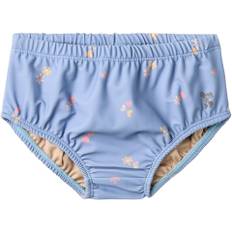 Wheat Bade Blebuks Cilia Str 2 år / 92 cm - Morning Sky Hearts Blebadebukser Polyester hos Magasin