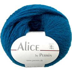 Alice Permin - Alpaca Ullgarn - fv 886246 Kobolt Blå