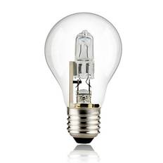 4 stk. A55 halogen energibesparende pære gammeldags pære halogen wolfram øjenbeskyttelse opvarmning avlslampe fuldt spektrum dæmpbar E27 skrue E27 42W
