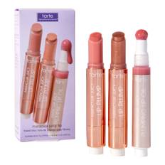 Tarte Maracuja Juicy lip Travel Trio Makeupsæt 1.3 g + 1.5 ml + 1.5 ml - Lip Plumper hos Magasin