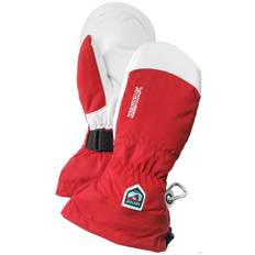 Hestra Army Leather Heli Ski JR - Mitt Red (6 6) (6)