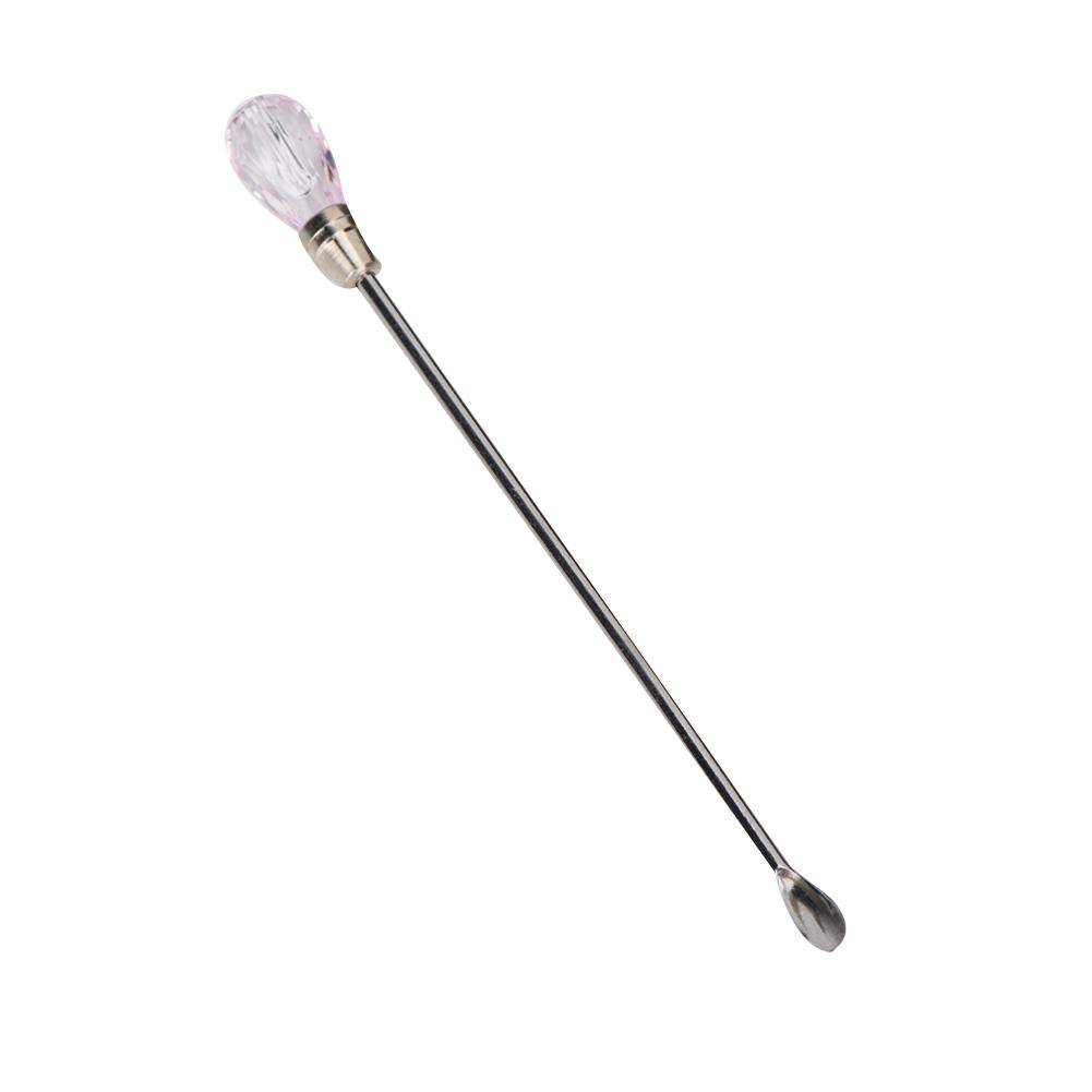 Smink Ögonbryn Tatuering Bläck Mixer Pigment Omrörningspinnar Blandningsverktyg Transparent crystal stirring stick transparent