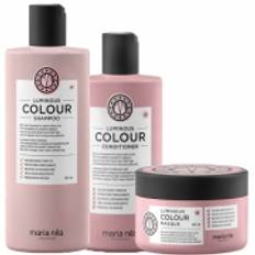 Maria Nila Care Luminous Colour Shampoo 350ml + Conditioner 300ml + Masque 250ml