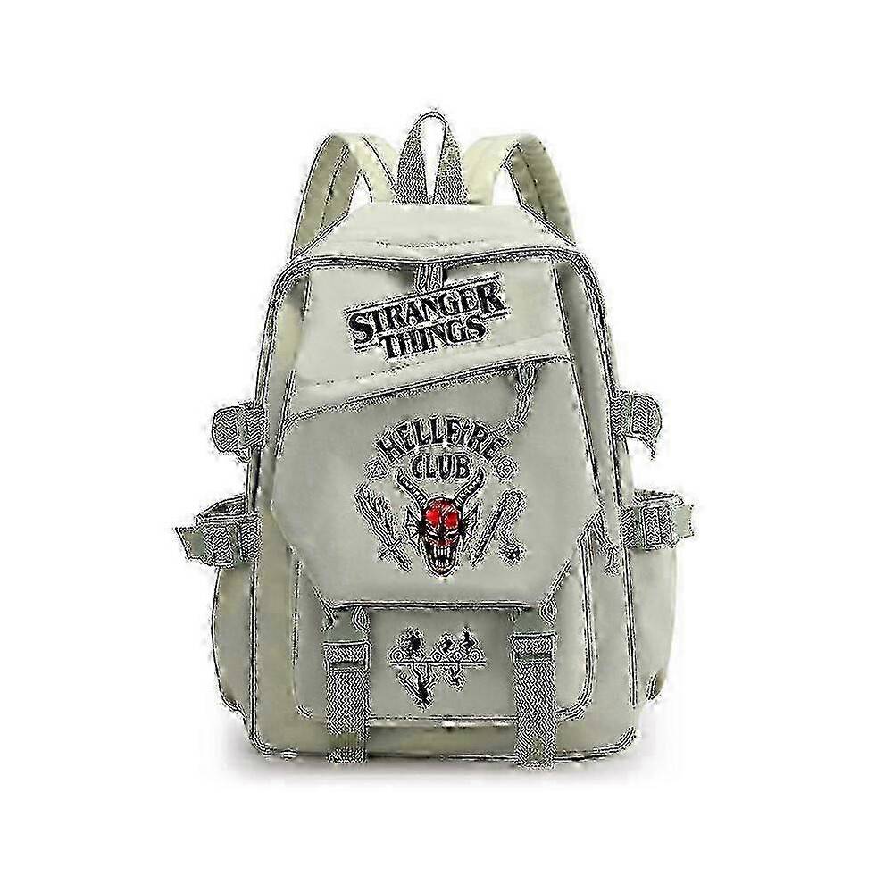 (30) Stranger Things Print Backpack Teens School Bag Multi-functional Large Capacity Durable Material Multiple Colors 25-26