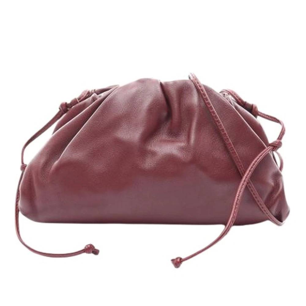 Bottega Veneta Vintage Pre-owned Shoulder Bag - Vintage - Dame - Rød - ONE SIZE - Uld