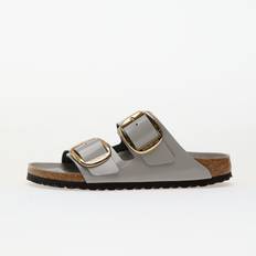 Sneakers Birkenstock Arizona Big Buckle Natural Leather Patent High-Shine Stone Coin EUR 41
