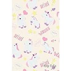 Pony notebook: Cute Pony Lined Notebook I Adorable Gift for Kids I The Perfect Gift for a Horse or Pony Rider I Pink - Pocketbok