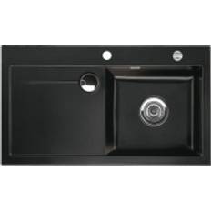 Systemceram KeraDomo STEMA 90 F in Nero (glänzend), mit 5 Jahren Garantie